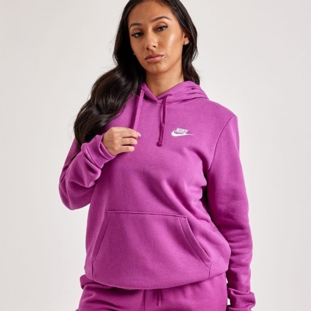 Nike Women's Vibrant Purple Hoodie